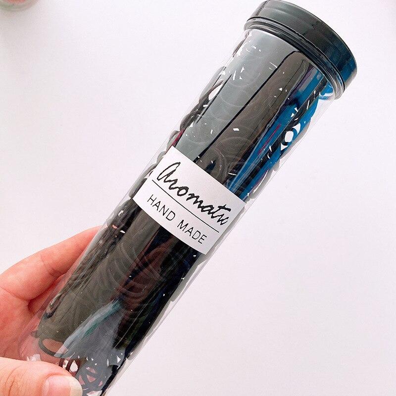 300pcs/box Kids Elastic Hair Bands Candy Color Hair Rope Hair Tie for Baby Girls Headwear Girls Kids Hair Accessories