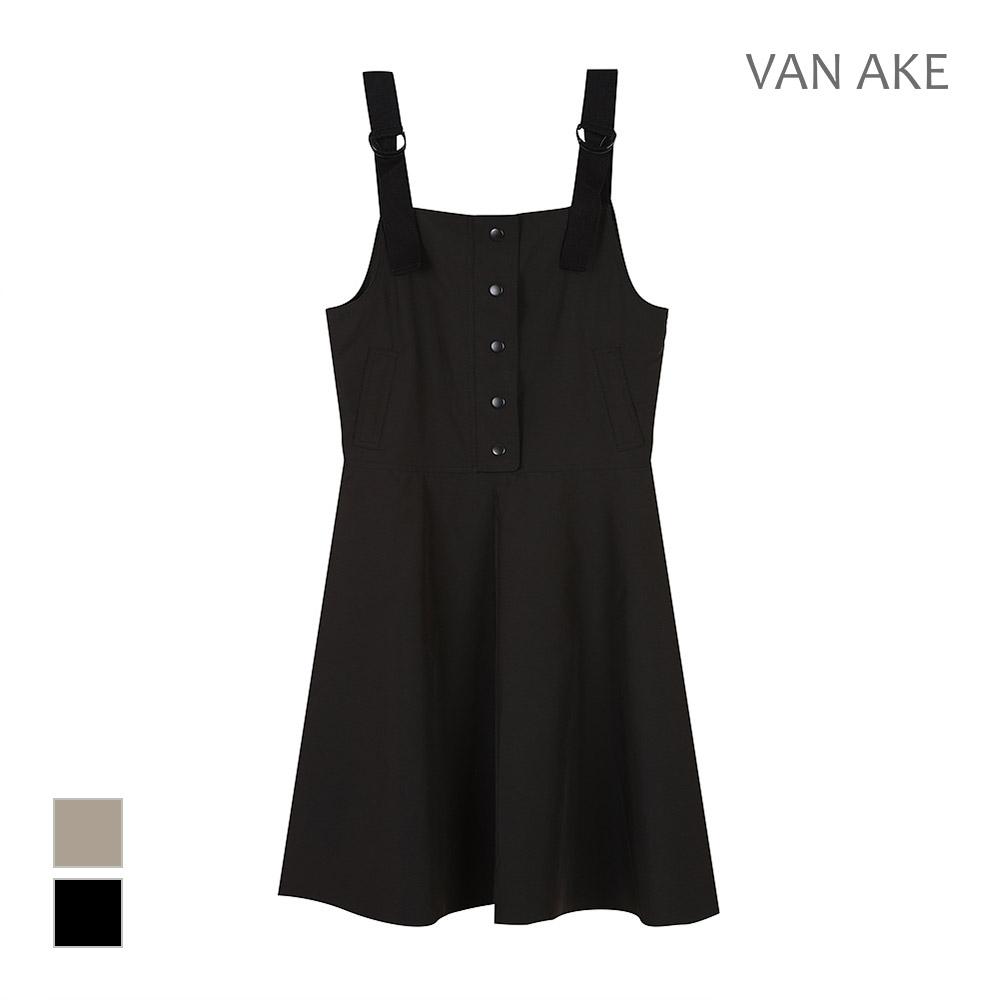 VANAKE Color Block Suspender Dress_Vb38Opud03Z