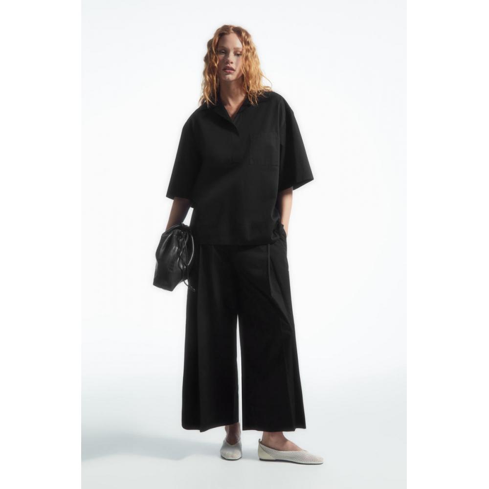 

COS Japan эластичные плиссированные брюки-кюлоты