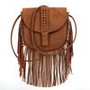 Faux Wildleder Leder Hippie Gypsy Boho Tasche Damen Handtaschen Tasche Vintage Fransen Quaste Bohemian Tasche Frauen Schulter Umhängetaschen
