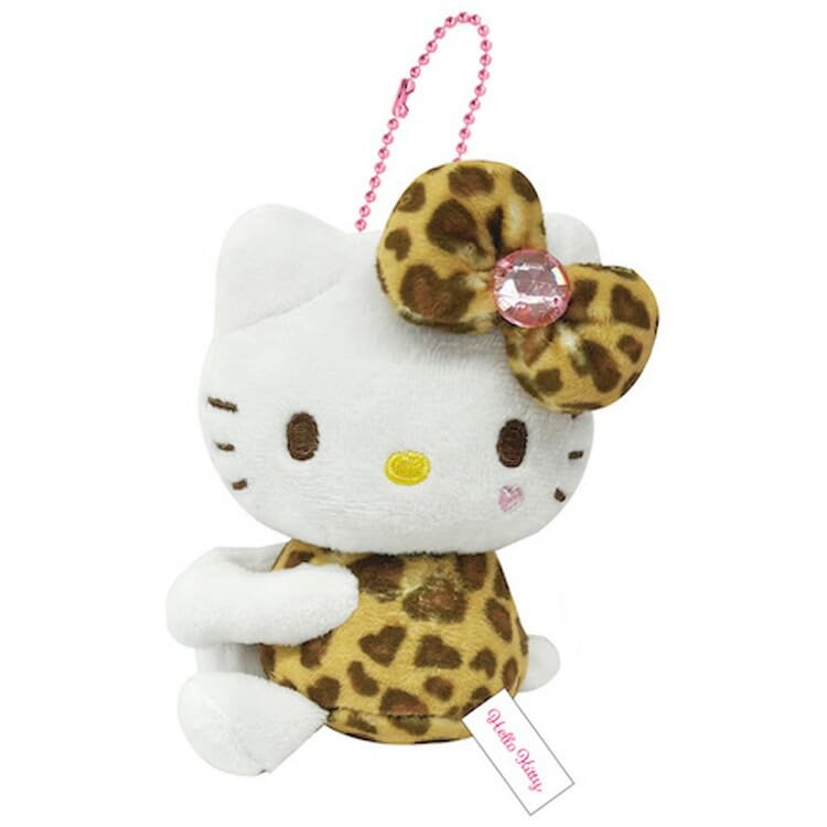 TCP Hello Kitty Hug Mascot Leopard 985149 GOGO Gal Y2K Heisei Retro JK