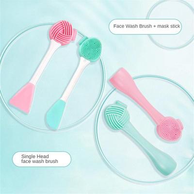 Beauty Mask Brush Multifunctional Facial Care Cleansing Brush Clean Without Dead Corners 4 Colors Beauty Makeup Tool Portable