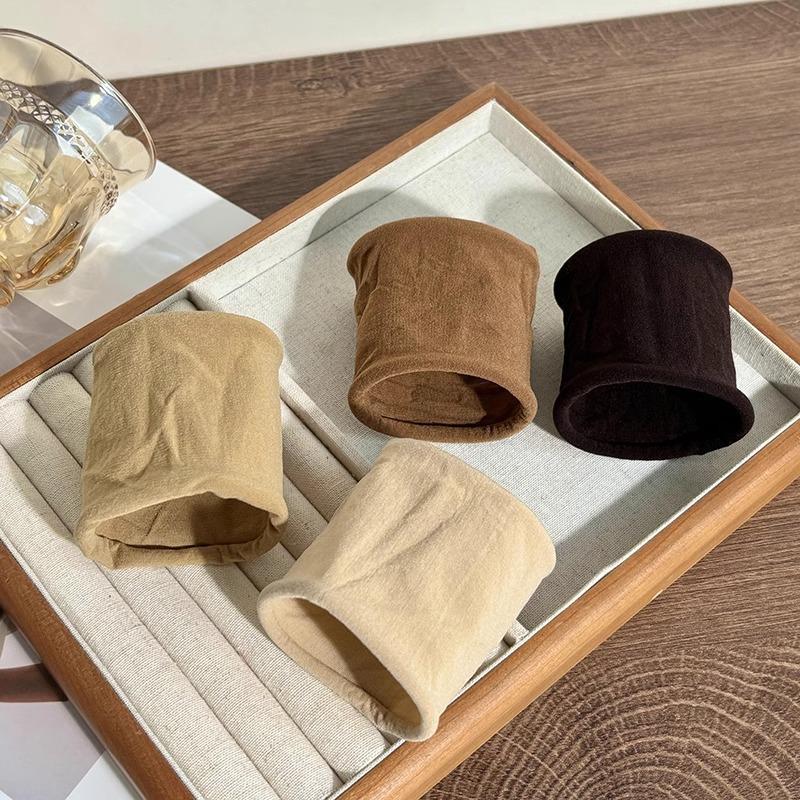 Kleiner Bär Hochelastisches Kaffee-Haargummi für Frauen und Mädchen - Langlebig, Schlicht und Elegant