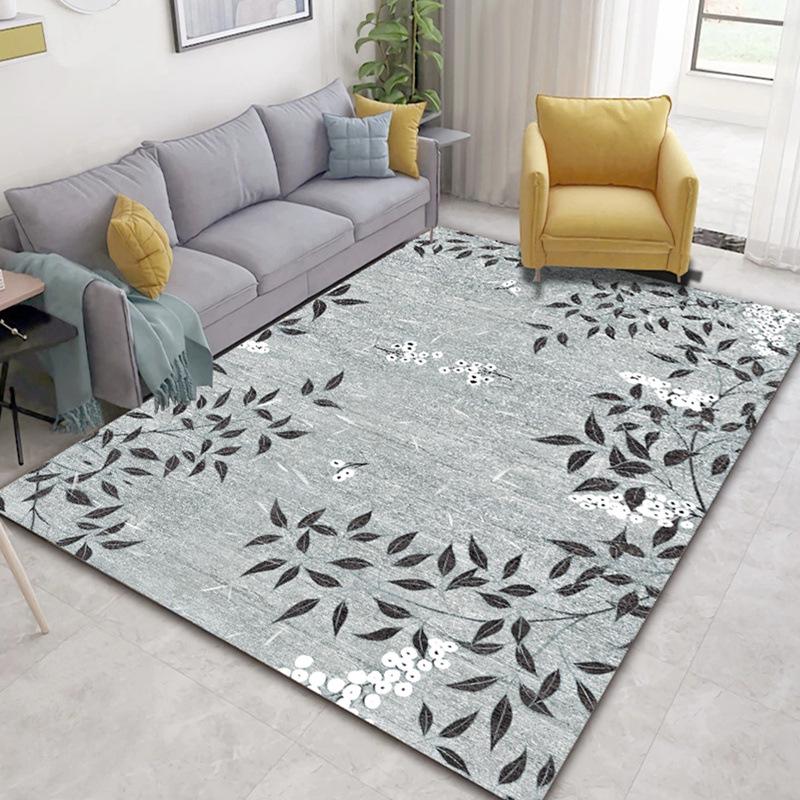 Luxurious Nordic Living Room Carpet & Bedside Blanket