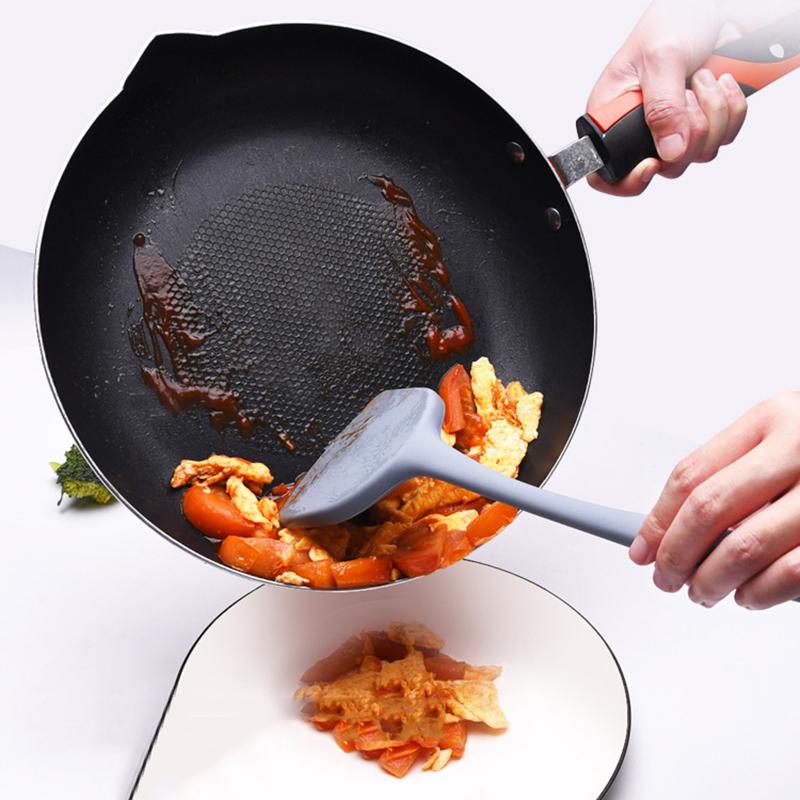 Non-Stick Pan Spatula, Kitchen-Specific Silicone Spatula, Silicone Cookware, Cooking Ladle, Food-Grade Silicone Spatula