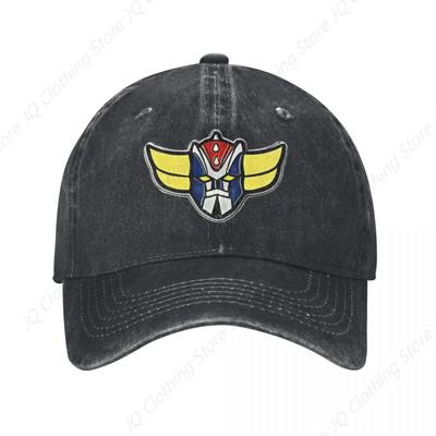 Vintage Goldoraks Cool Mecha Robot Baseball Caps Unisex Distressed Denim Anime Cartoon Unstructured Soft Hats Cap