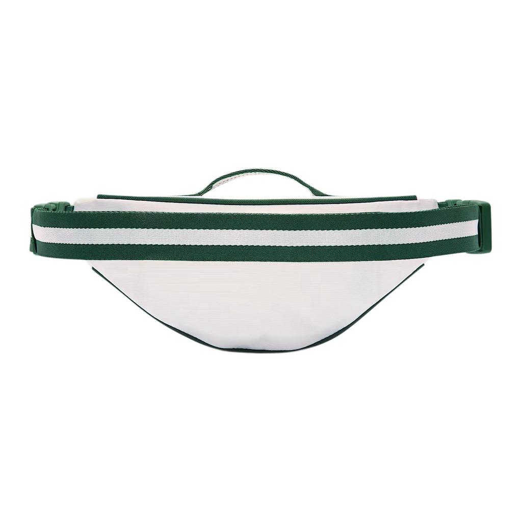 Nike Heritage Simple Versatile Retro Fabric Waist Bag Unisex Waist Bag Phantom-Gray White Fir-Green DR6266-030