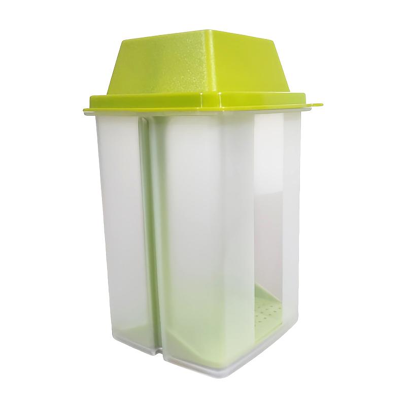 Reusable Food Storage Jars With Strainer For Mess-Free Storage Of Condiment Food-Easy To Open Lid Design Home Kimchi Maker