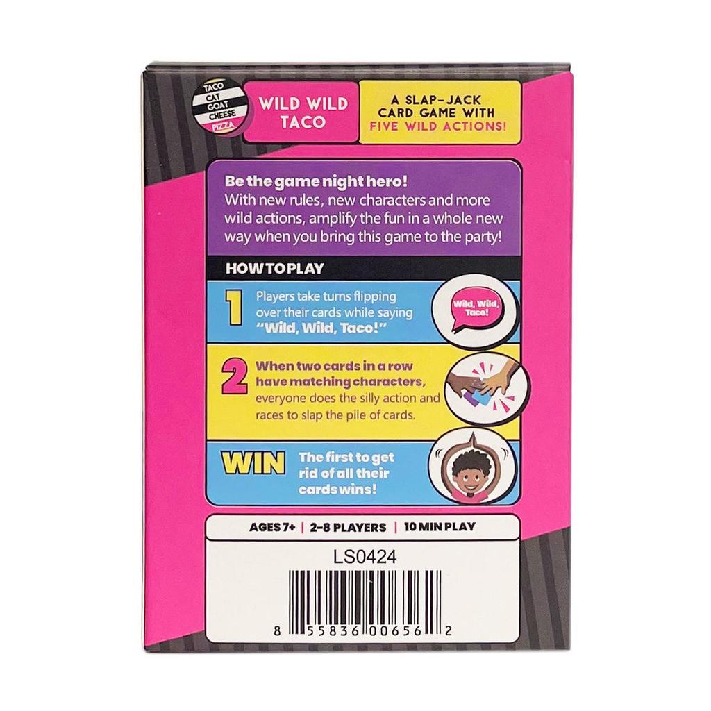 Wild Taco Clap Card Game – Popular Family Gathering Fun