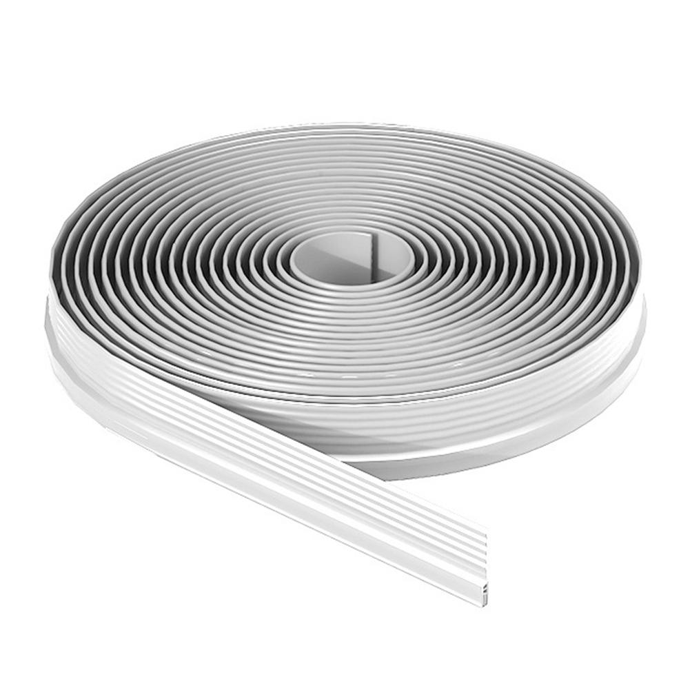 Noise Reduction Solution 4 Meters Roll Draft Excluder Easy Installation Strip Hard And Soft TPE Materials Quick Tear-off Feature