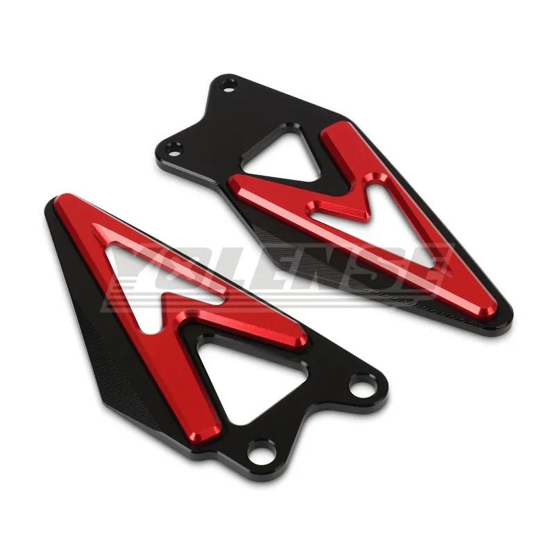 For ZX-6R ZX6R 2019 2020 2021 2022 2023 2024 2025 Motorcycle Footrest Heel Guard Cove Rearsets Foot Rest Peg Protector