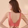 Large Size Bra Women's Seamless Bra Women's Thin Design No Steel Ring Sports Vest Style Push Up Bra