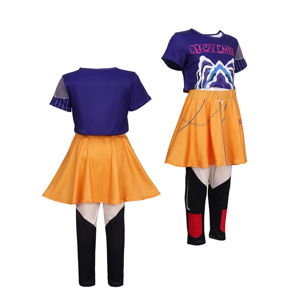 KPOP Demon Hunters Cosplay Costumes for Girls Zoey Mira Rumi Fantasy Roleplay Outfits Kpop Halloween Carnival Party Suits