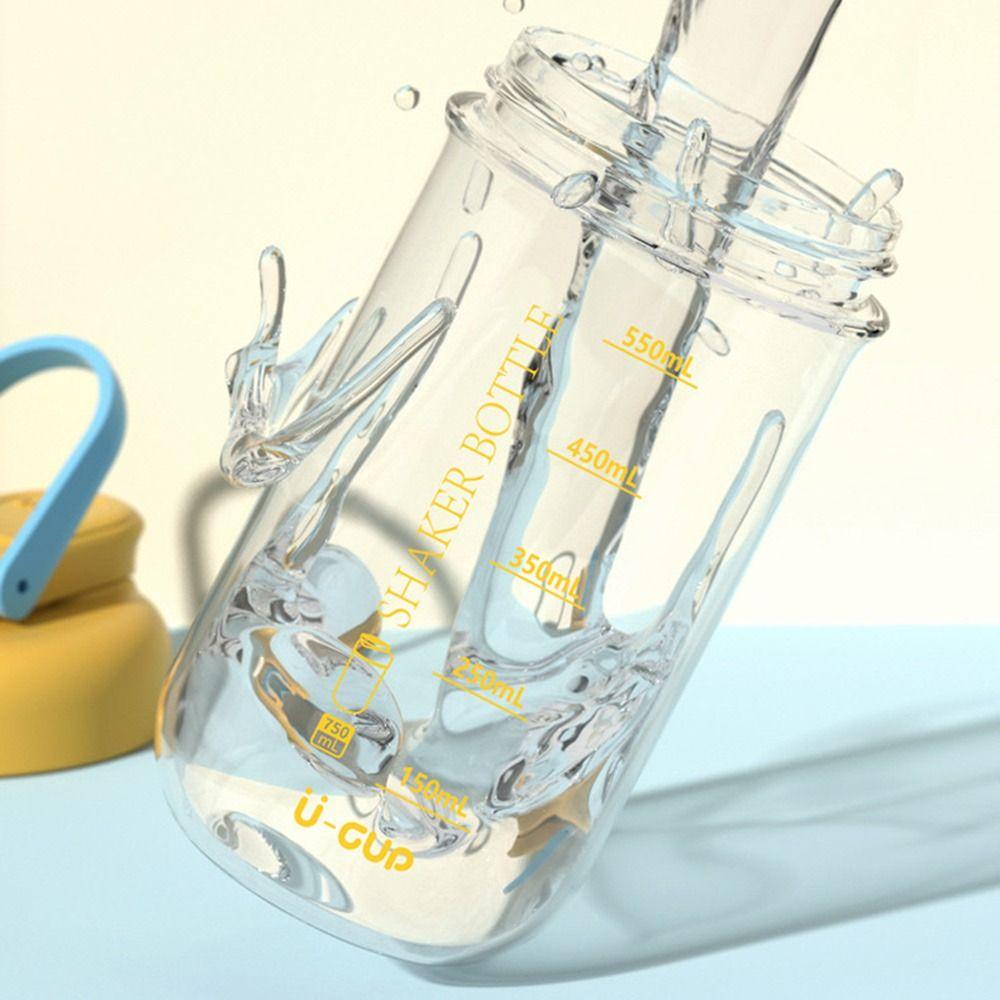 750ml Water Cup Elegant Milkshake Cup Portable Shaker Cup