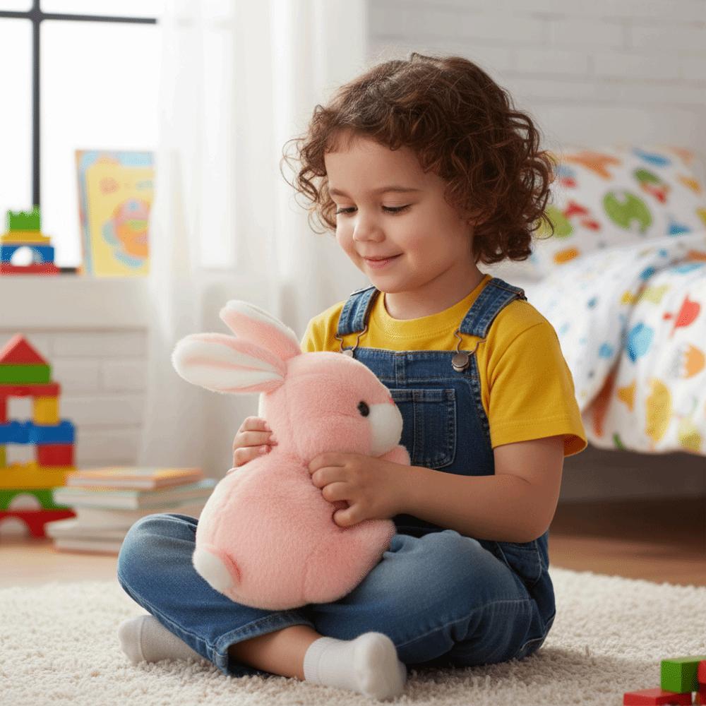 Soft Plush Rabbit Plush Doll Simulation Design Bunny Doll Doll Toy Simulation Toy  For Children