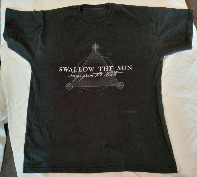 Swallow The Sun Песни с Севера Черная Футболка Полный размер S5XL SN233 Унисекс Футболка M