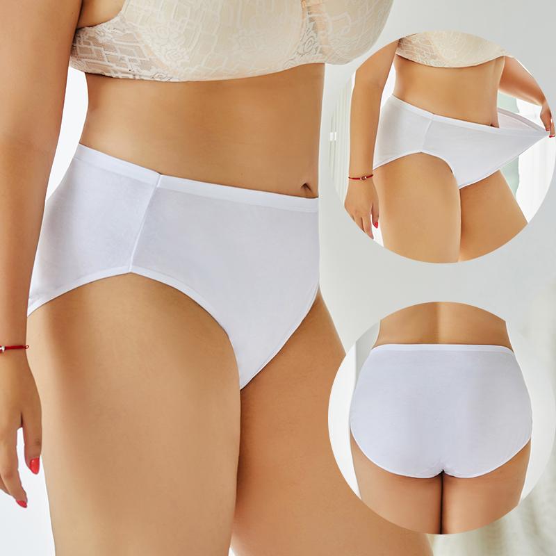 XL-5XLPlus Größe Frauen Höschen Baumwolle Unterwäsche Design Weibliche Dessous Mädchen Schwere Höschen Sexy Slips Dessous für Frau Unterhose