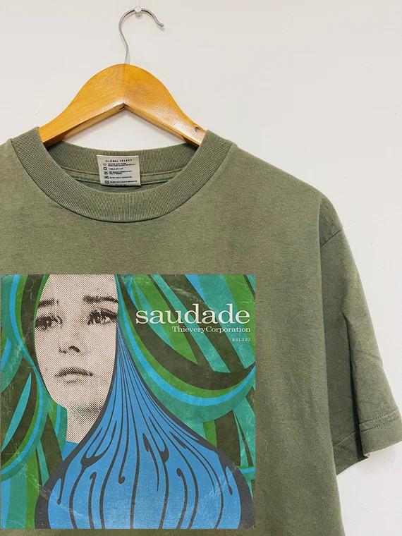 Thievery Corporation Band Album Saudade T Shirt Full Size S-5XL Unisex T-Shirt S