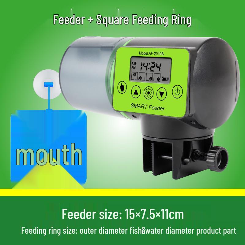 Smart Large-Capacity Automatic Fish Feeder Timer for Aquariums