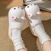 2025 Rilakkuma Cotton Slippers: Warm Winter Closed-Toe Little Bear Design for Girls