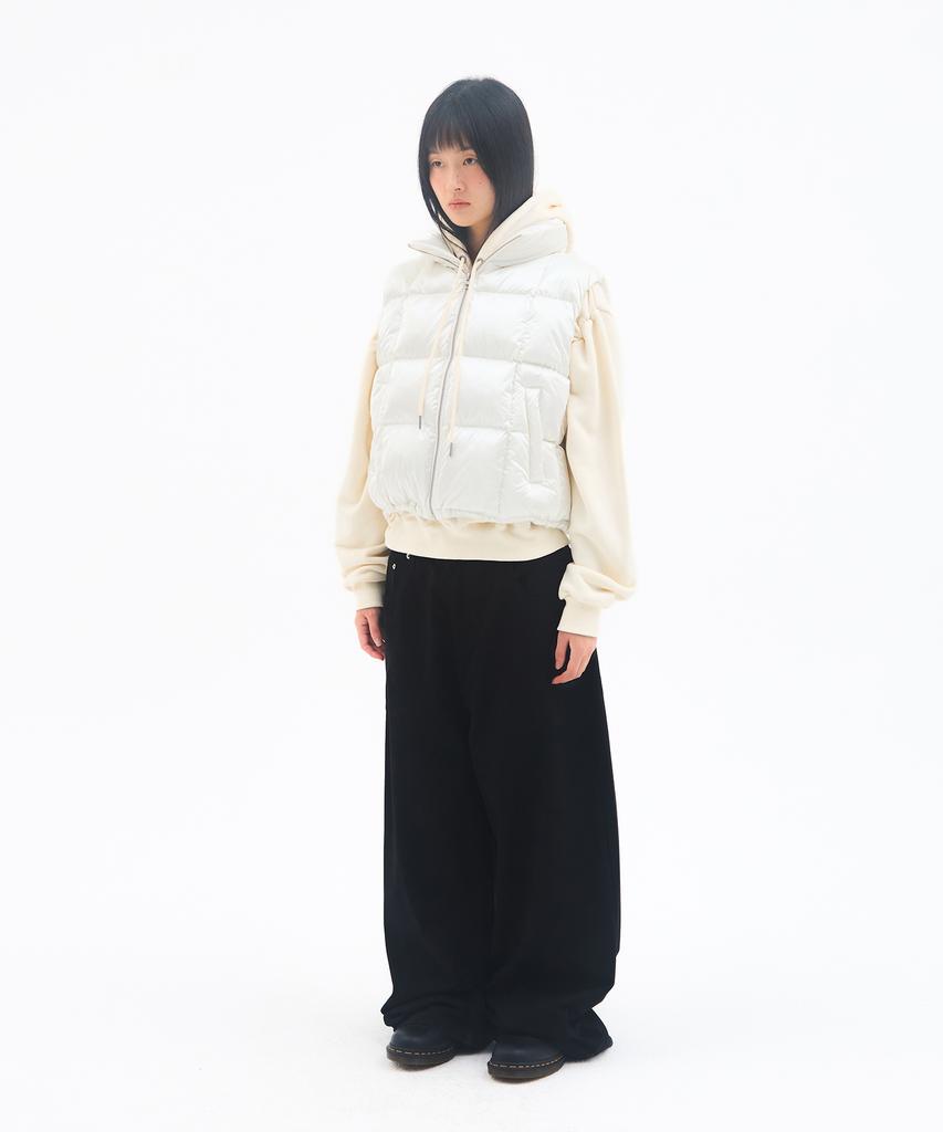 Ames-Worldwide Ames Padding Vest Ivory