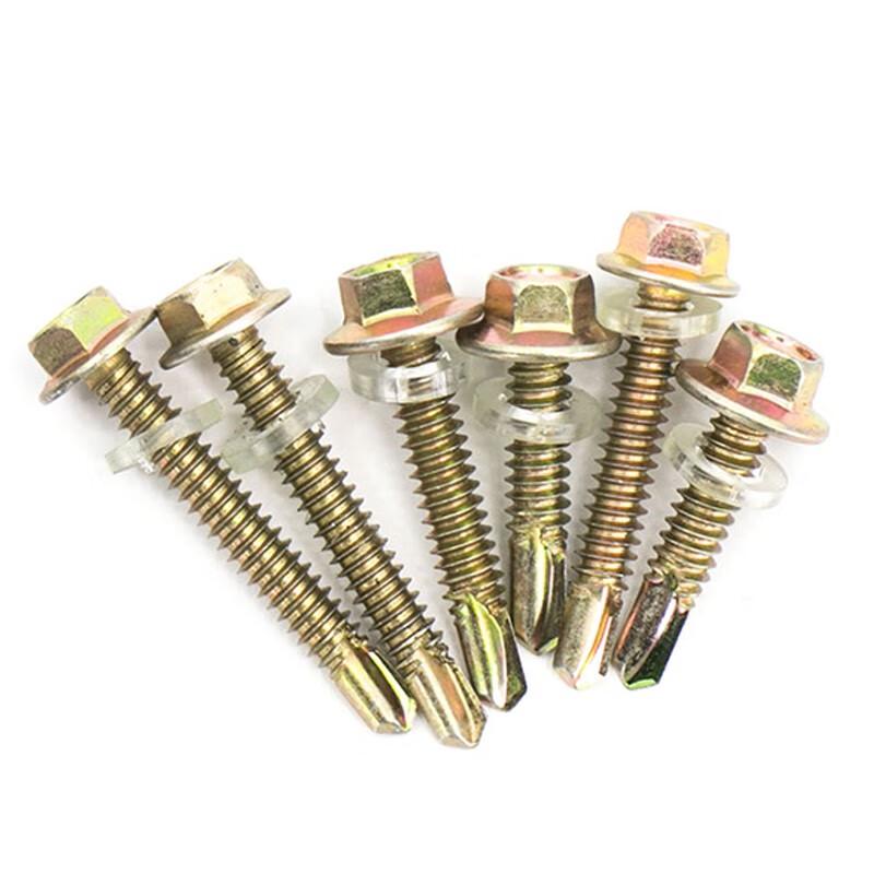 Color Zinc Hex Head Self-Drilling Screw