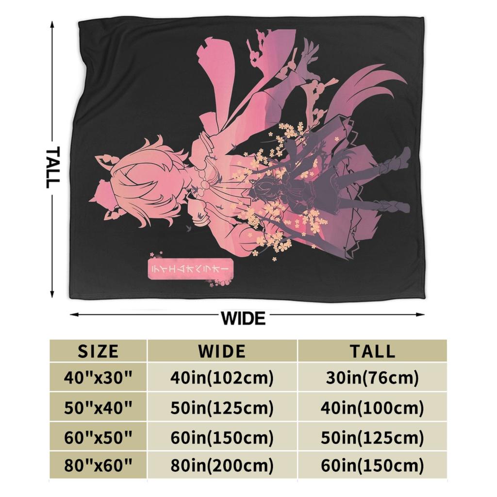 TM Opera O Uma Musume Anime Blankets Flannel Summer Multifunction Super Soft Throw Blankets for Sofa Outdoor Quilt