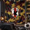 Tapiz Colgante de Pared Tela con Estampado de Fútbol de Japón para Sala de Estar Dormitorio Decoración del Hogar