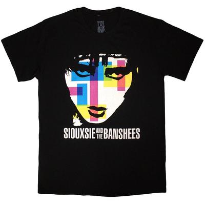 T-shirt Unisex Siouxsie & The Banshees: C'era una volta (Nero)