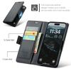 Für iPhone 17 Hülle CASEME 023 Serie RFID-Blockierend Glänzend Ständer Handyhülle