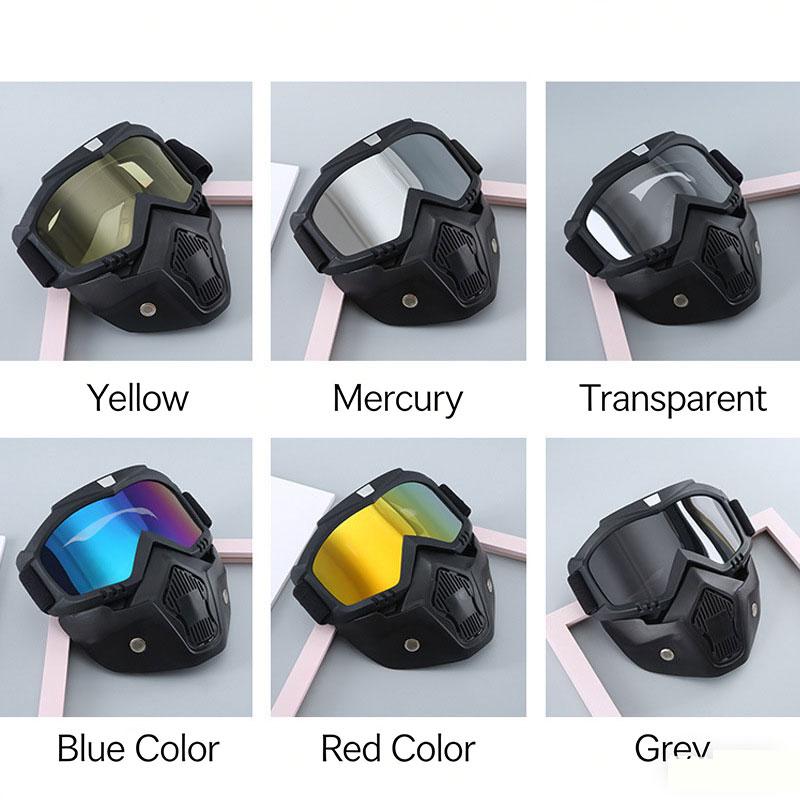 New type Personalized Harley goggles face mask for Cycling ,Skiing or Fishing Removable Hood mask Face mask system