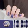 Floristic Gel Nail Stickers Semi Cured Gel Nail Polish Strips  DIY NAil Art Making