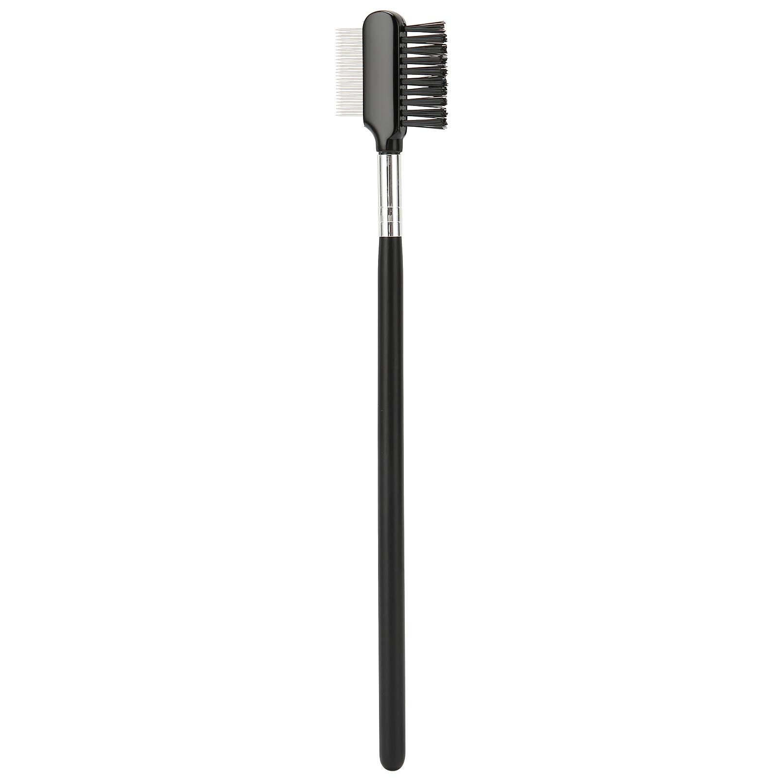 

Stainless Steel Eyebrow Eyelashes Dual Use Brush Needle Eyebrow Comb Makeup Tool