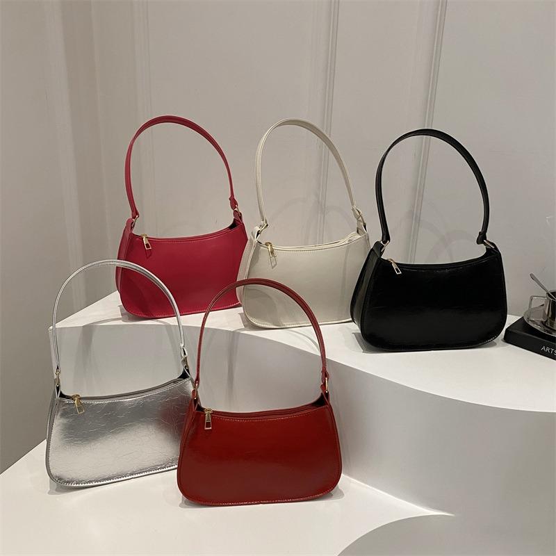 Korean Version of the Trend Underarm Bag Niche Design Shoulder Bag New Bag Women's Casual Simple Handbag Portable