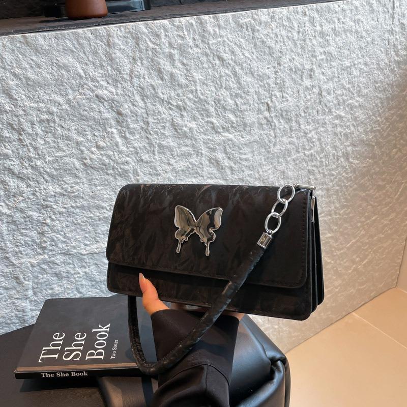 Today's Popular Small Bag Women's New Bow Chain Fashion Shoulder Bag Texture Underarm Women's Bag