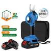 1280W Portable Electric Pruning Garden Tool Cordless Brushless Electric Pruner Shear Rechargeable Tree Branches Hedge Trimmer