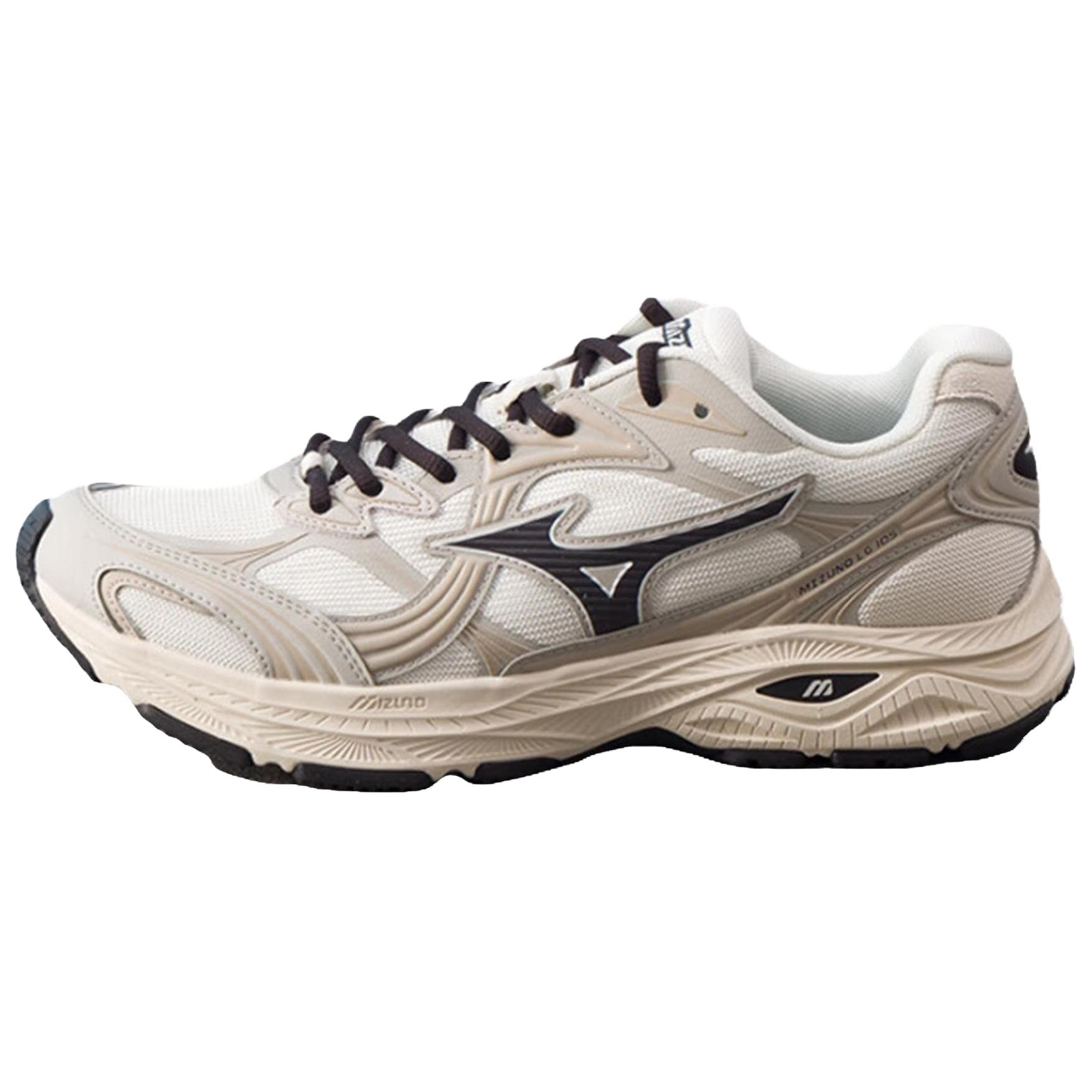 Mizuno LG 10S Unisex Low Top Casual Running Shoes Beige D1GH2424-09 37