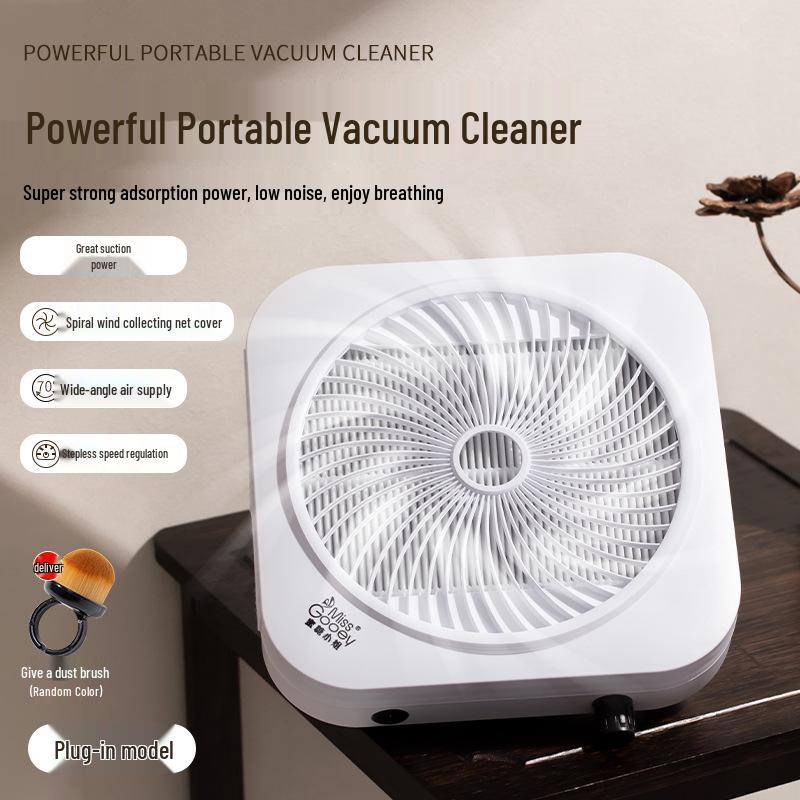 Silent Brushless Nail Dust Vacuum with High Suction & Filter Screen for Nail Polish Removal