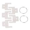 5 Pcs Paper Towel Dispenser Key Stainless Steel 770301 Toilet Paper Dispenser Replacement Key for