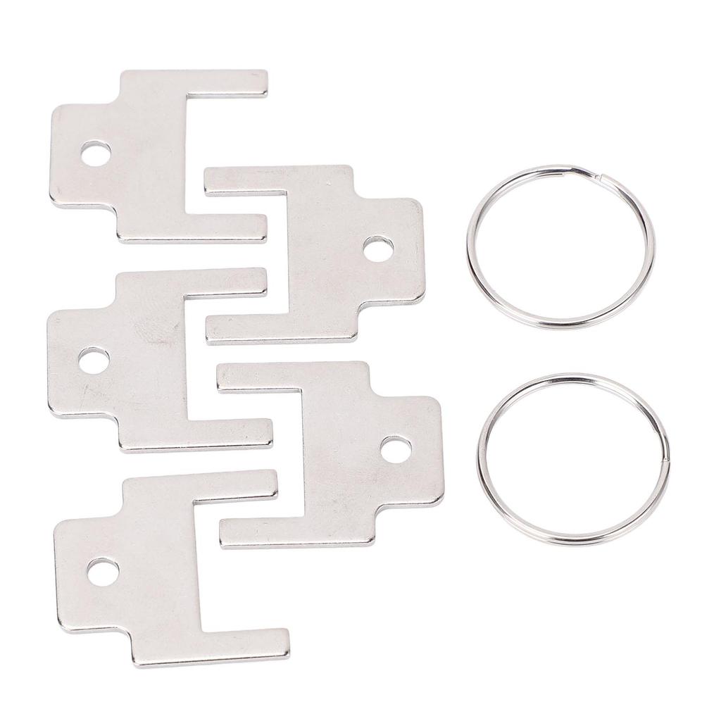 5 Pcs Paper Towel Dispenser Key Stainless Steel 770301 Toilet Paper Dispenser Replacement Key for