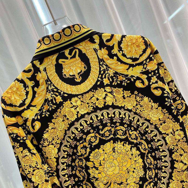 Herren-Cardigan Frühling 2025: Trendiger europäischer & amerikanischer Digitaldruckstil