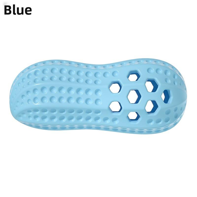 Pet Toys, Sound-making Toys, Peanut-shaped Dog Toys, Leak-proof, Biting and Teething Simulation Toys