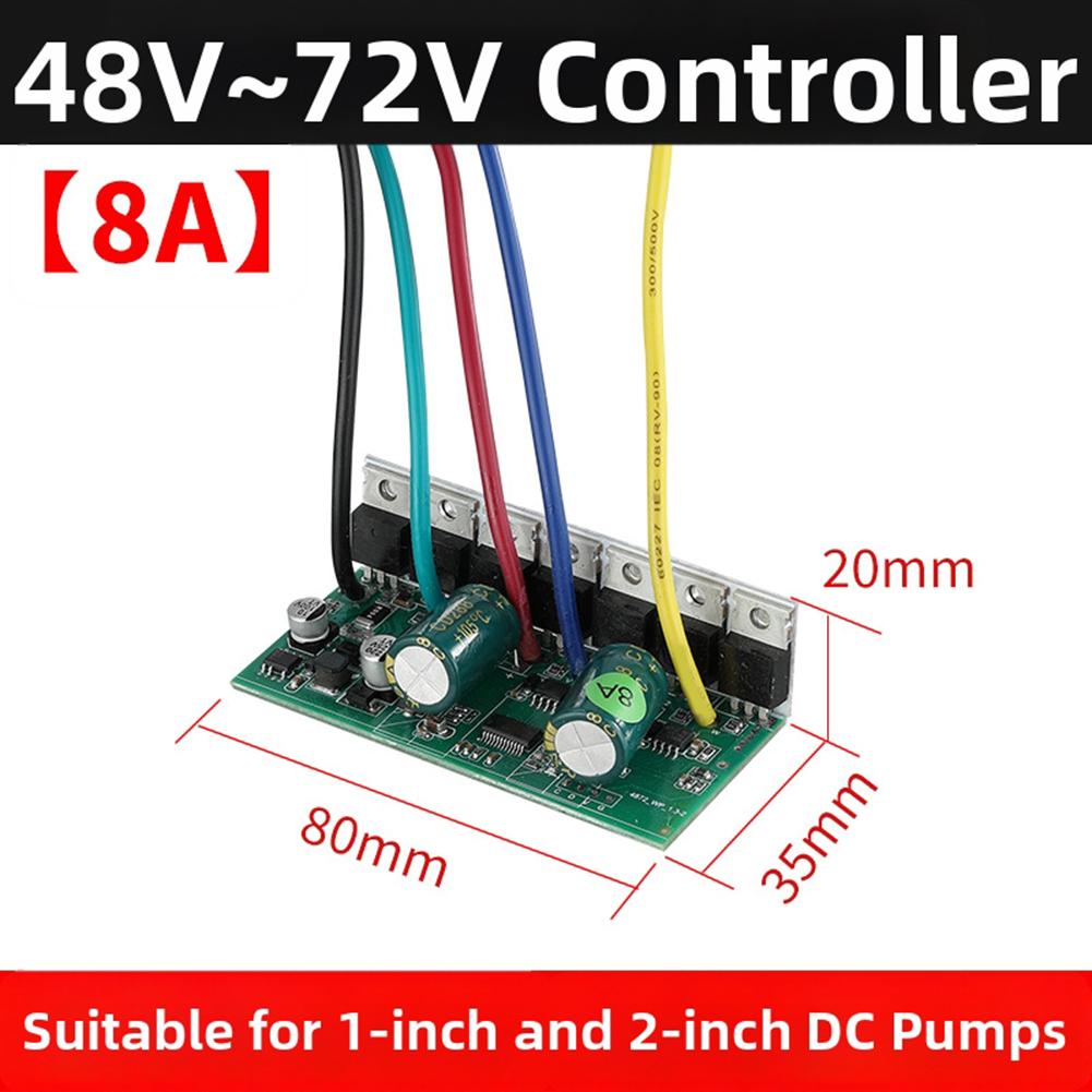 DC Submersible Pump Board 48v 60v 72v Pump Circuit Board Pump Control Board Circuit Board Pump Control Easy Installation