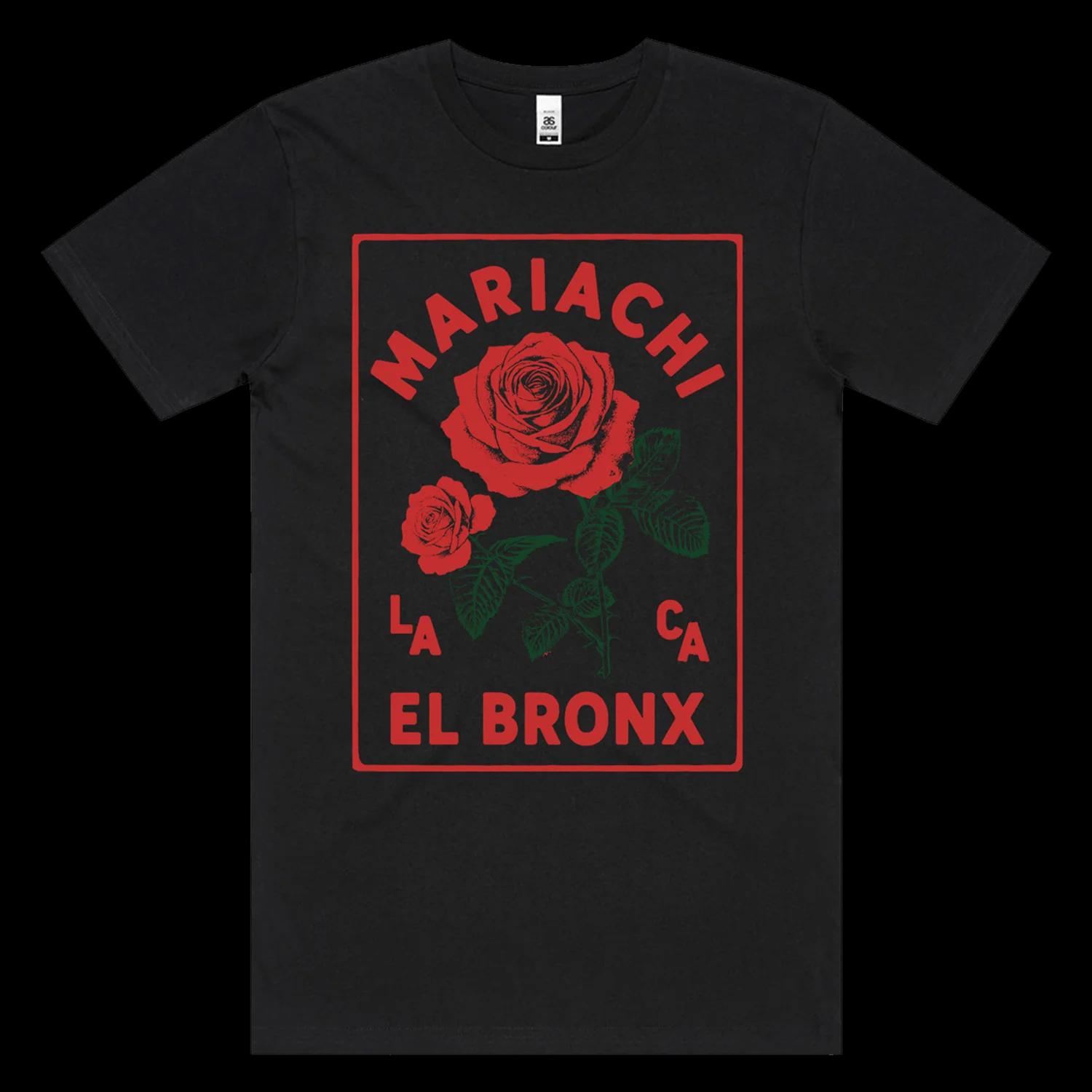 

2026 Mariachi El Bronx Rock Band Cotton Black Print Overszied Short Sleeves Unisex Women Unisex Clothing Hip Hop 4XL