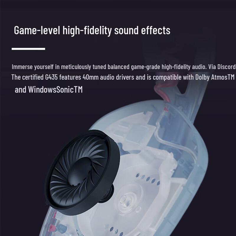Logitech G435 Wireless Gaming Headset