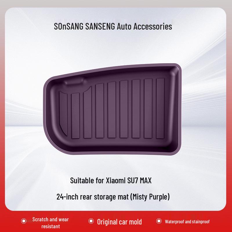 Custom TPE Car Floor Mats for Xiaomi SU7/SU7 Pro/Max - Five-Seater Interior Upgrade