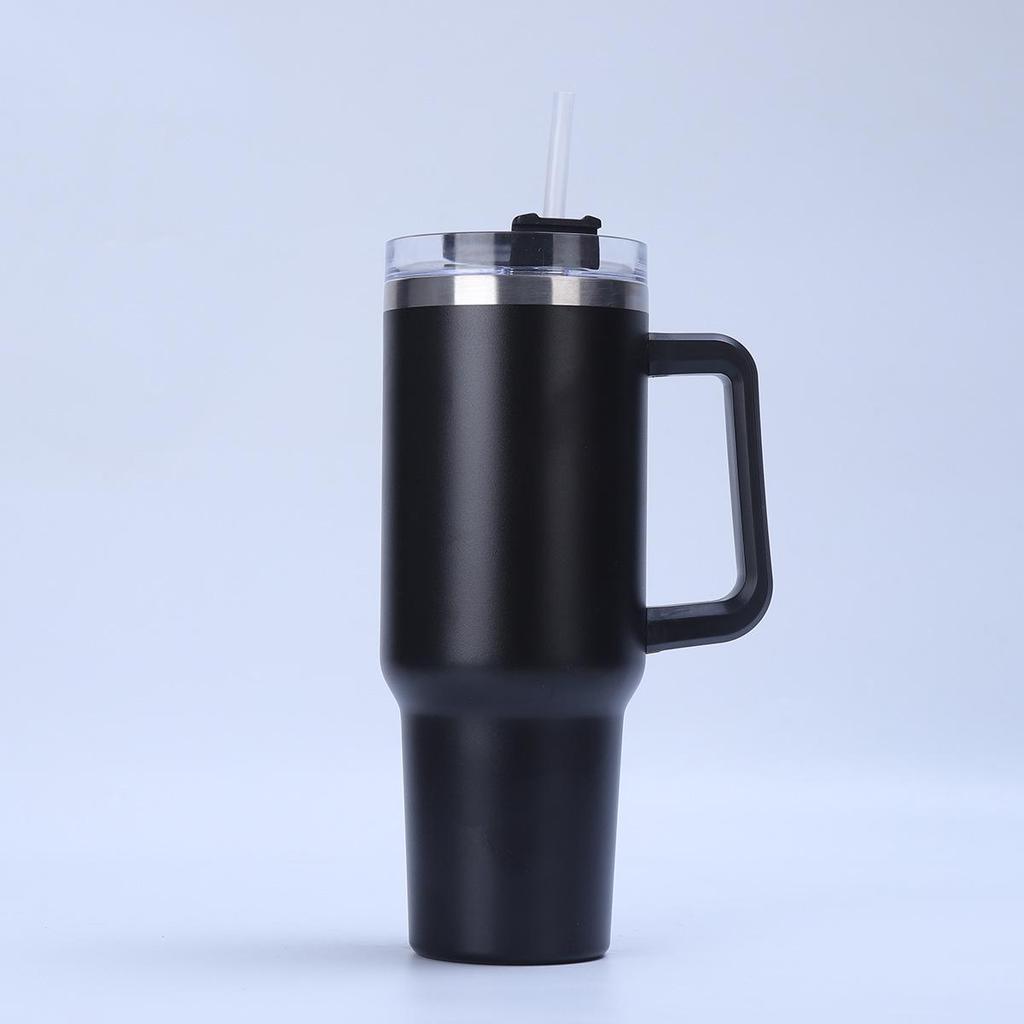 Tazza Insulated Ice Buster in Acciaio Inossidabile da 40 oz, Prima Generazione, con Cannuccia per Uso Esterno