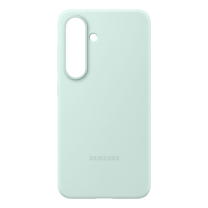 Coque de protection - Samsung - Galaxy S25 - Silicone - Vert Pâle - Protection résistante