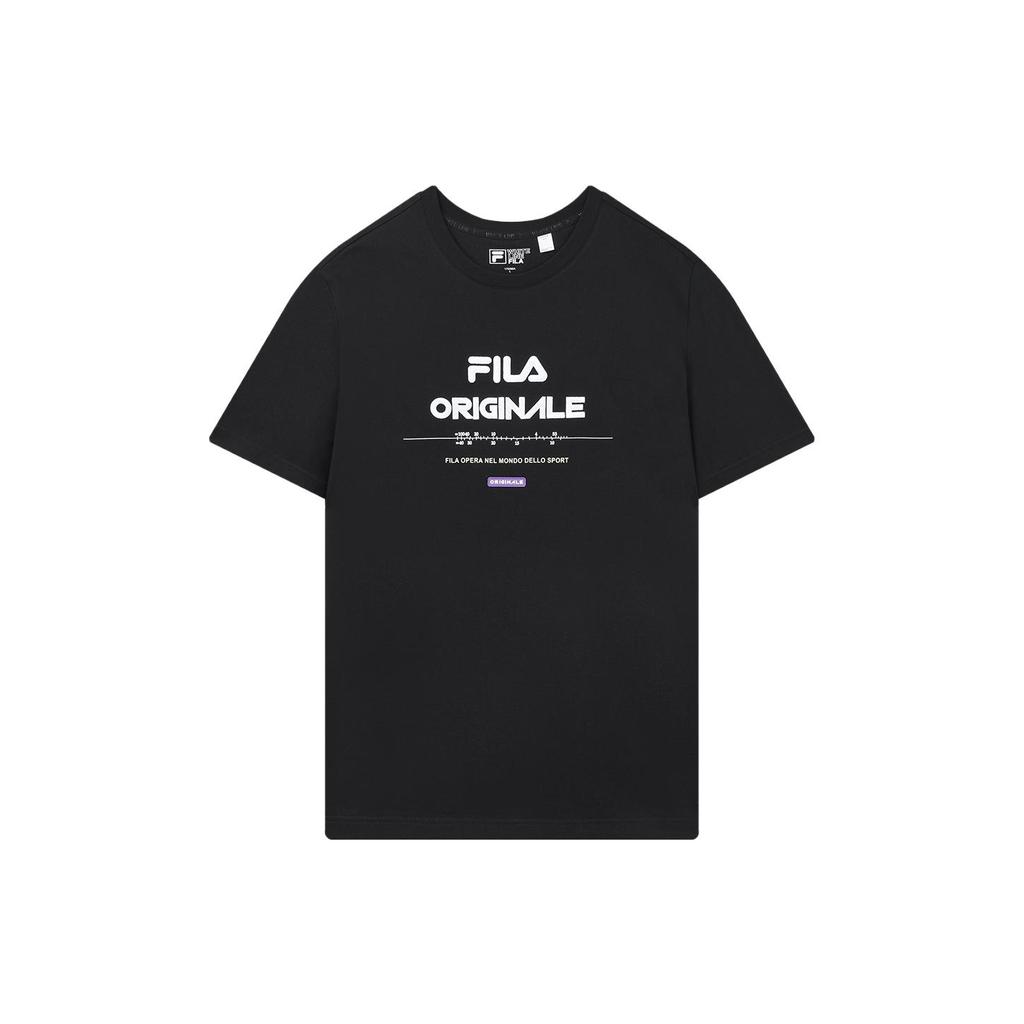 New FILA T Shirts Men's Jet Black F11M329111A-BK