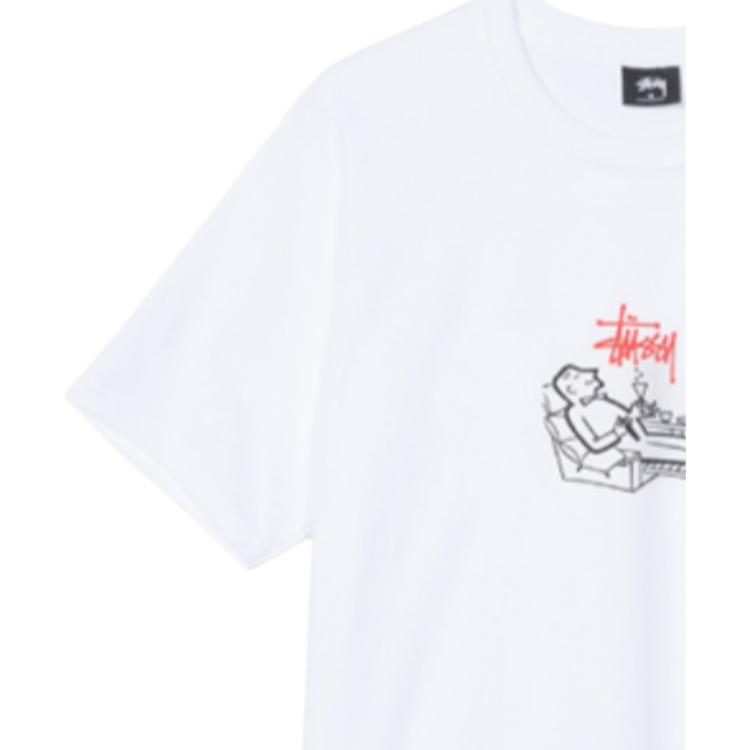 Stussy Short Sleeve American Vintage T-Shirt Unisex Tops 1904388